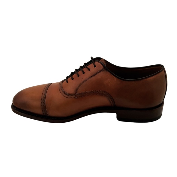Mens Johnston & Murphy Oxford Shoes. Cognac Leather. 69-4700